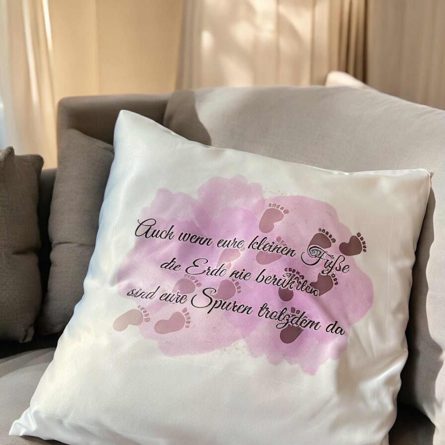 Erinnerungskissen für/an Sternenkinder - Personalisierbar