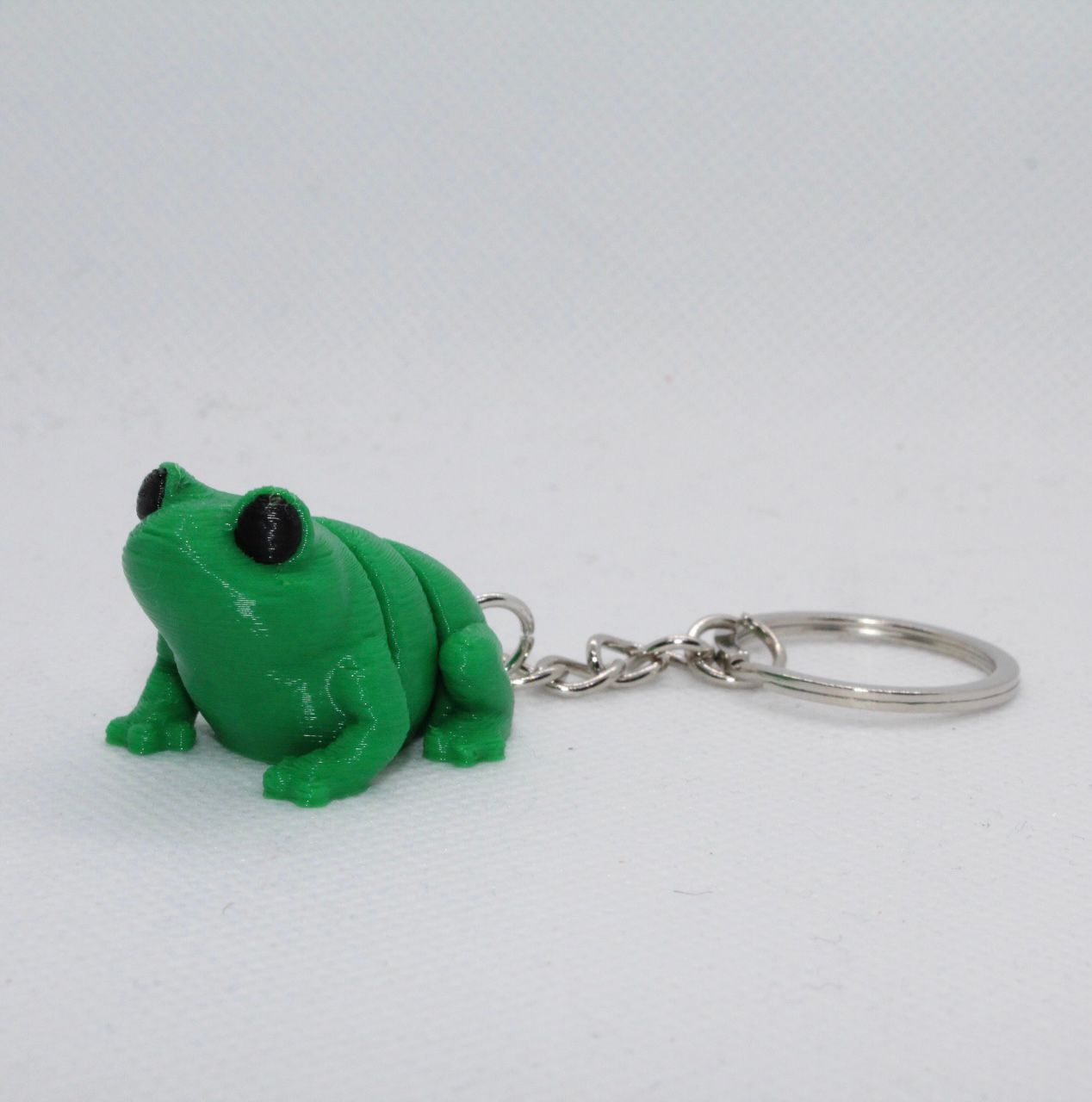 Baby Frosch Schlüsselanhänger 3D gedruckt - Beweglich