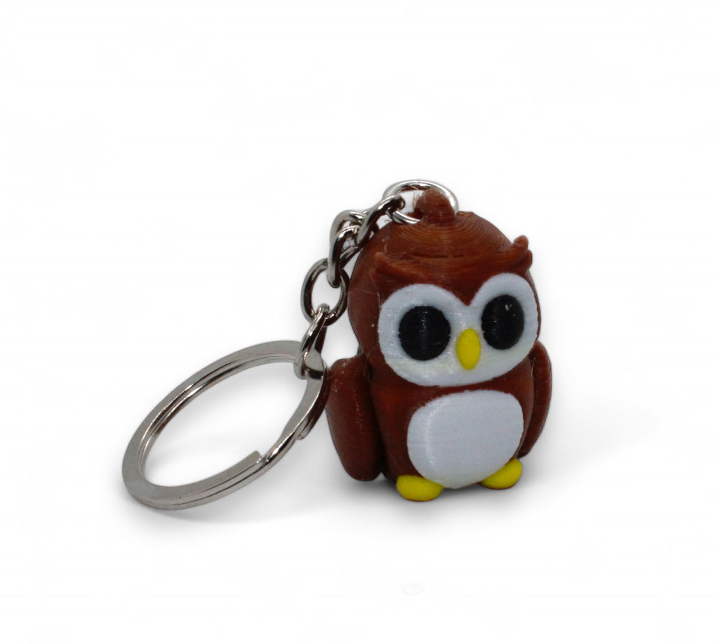Eulen Schlüsselanhänger 3D Gedruckt - Beweglich