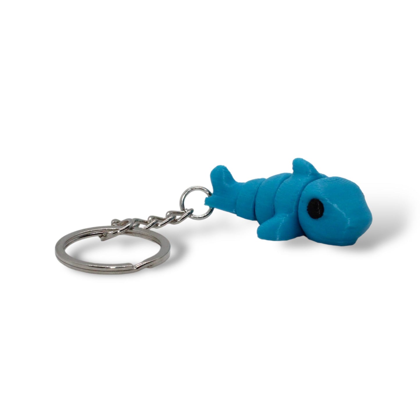 Baby Hai Schlüsselanhänger 3D gedruckt - Beweglich