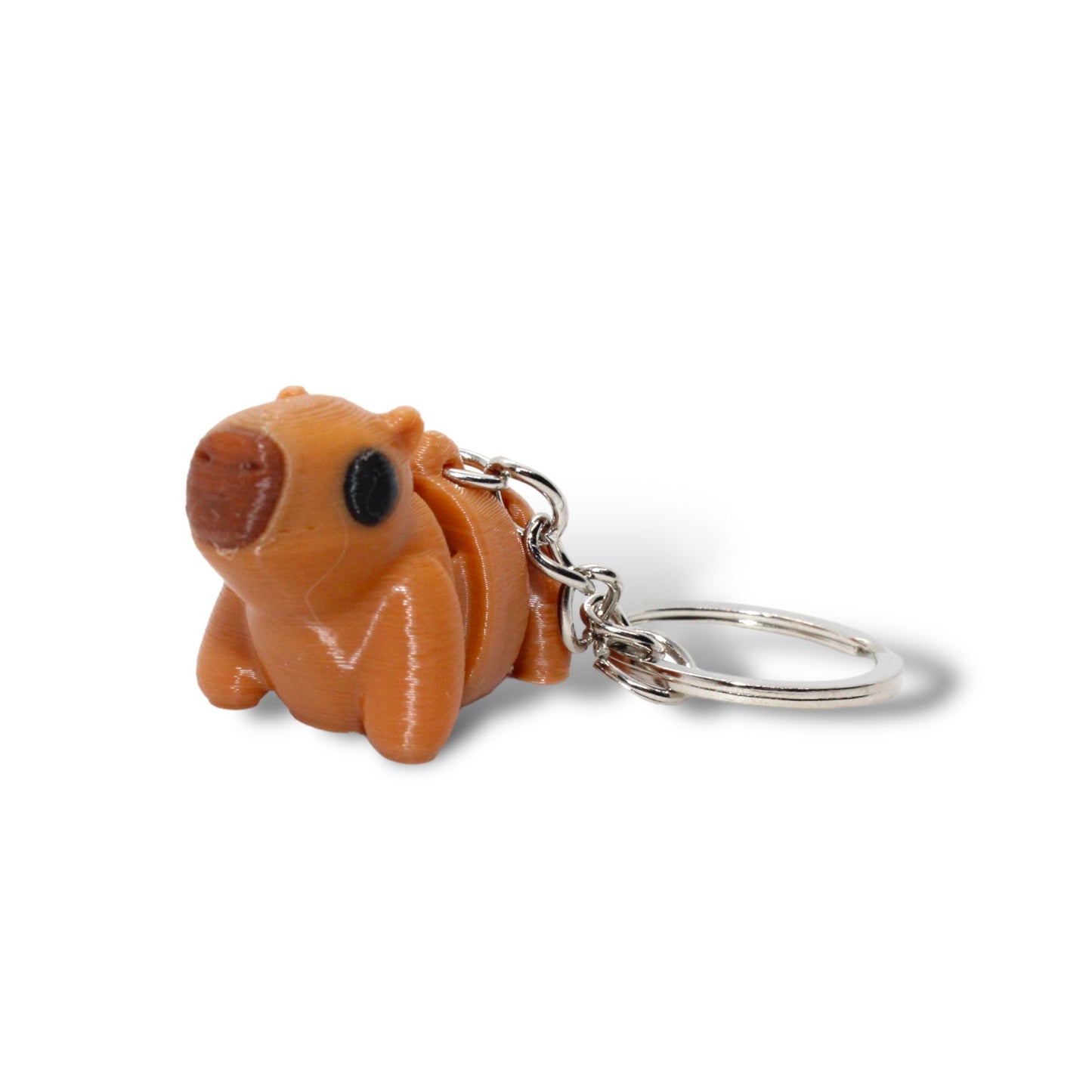 Baby Capybara Schlüsselanhänger 3D gedruckt - Beweglich