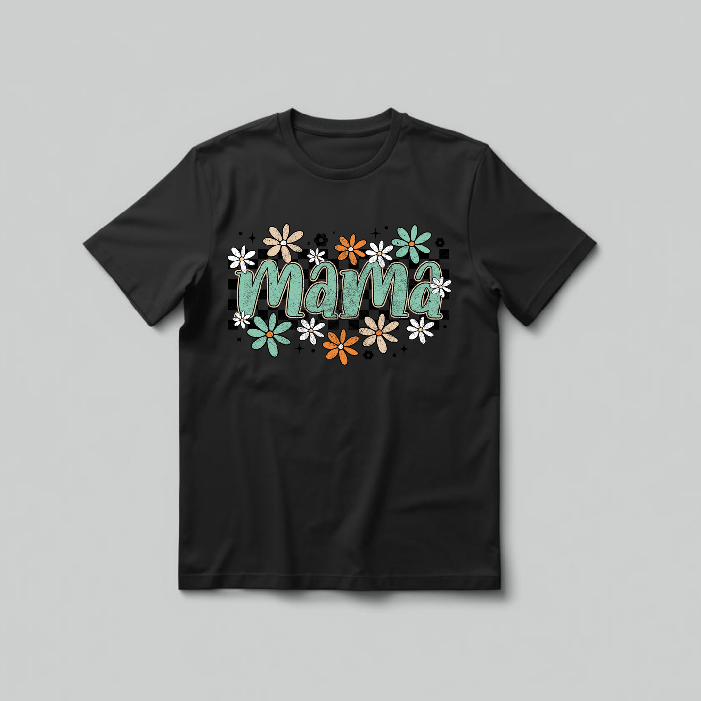 Mama - Blümchen - T-Shirt