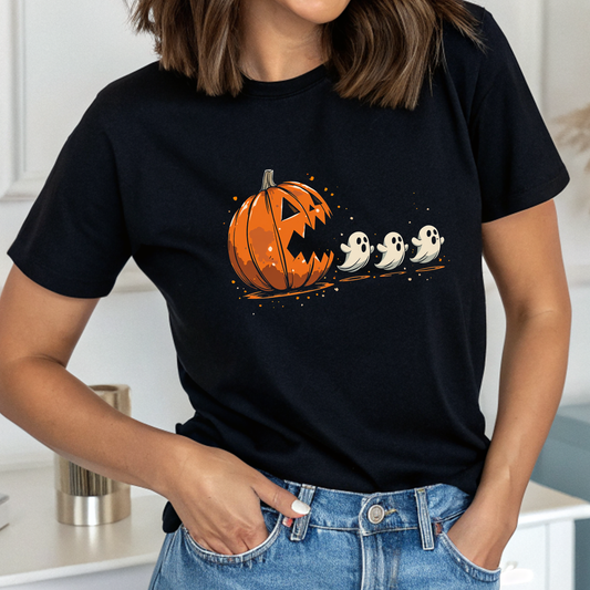 Halloween Pac-Man - Unisex T-Shirt