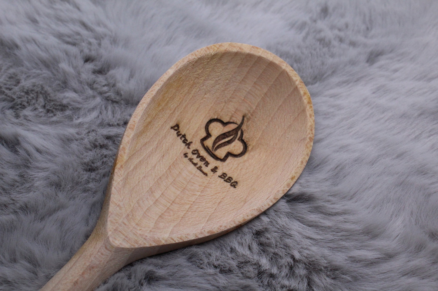 Holz Kochlöffel mit Personalisierten Lasergravur