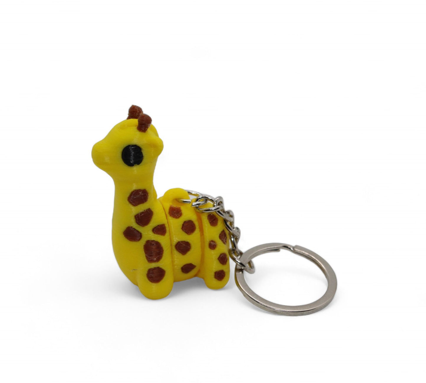 Giraffen Schlüsselanhänger 3D Gedruckt - Beweglich